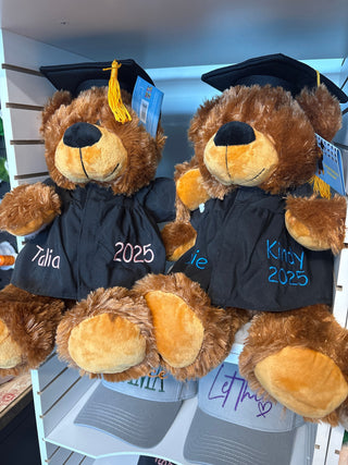 Embroidered Plush Bears & Dolls