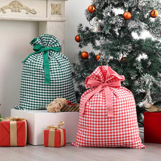 Embroidered Personalised Santa Sacks