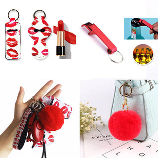 Self Defence Key Chain Set - Summer Flowers