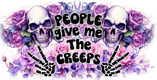"People Give Me The Creeps"" Libby Wrap