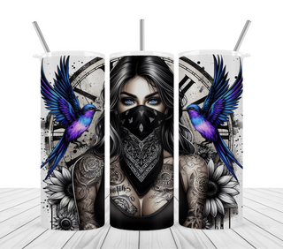 "Time To Shine" 20oz Tumbler Wrap