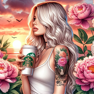 Starbucks Blondee 20oz Tumbler Wrap