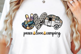 "Peace Love Camping" Transfer