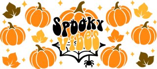 "Spooky Vibes" Libby Wrap