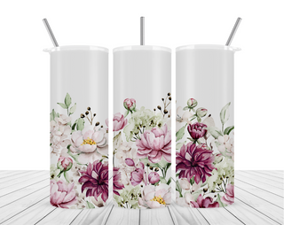 "Pretty Peonies" 20oz Tumbler Wrap