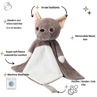 LOVE BY EMI - WHITE NOISE & LULLABY COMFORTER