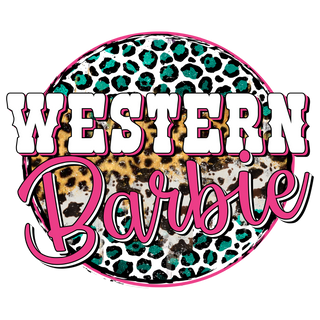 "Western Barbie" Transfer