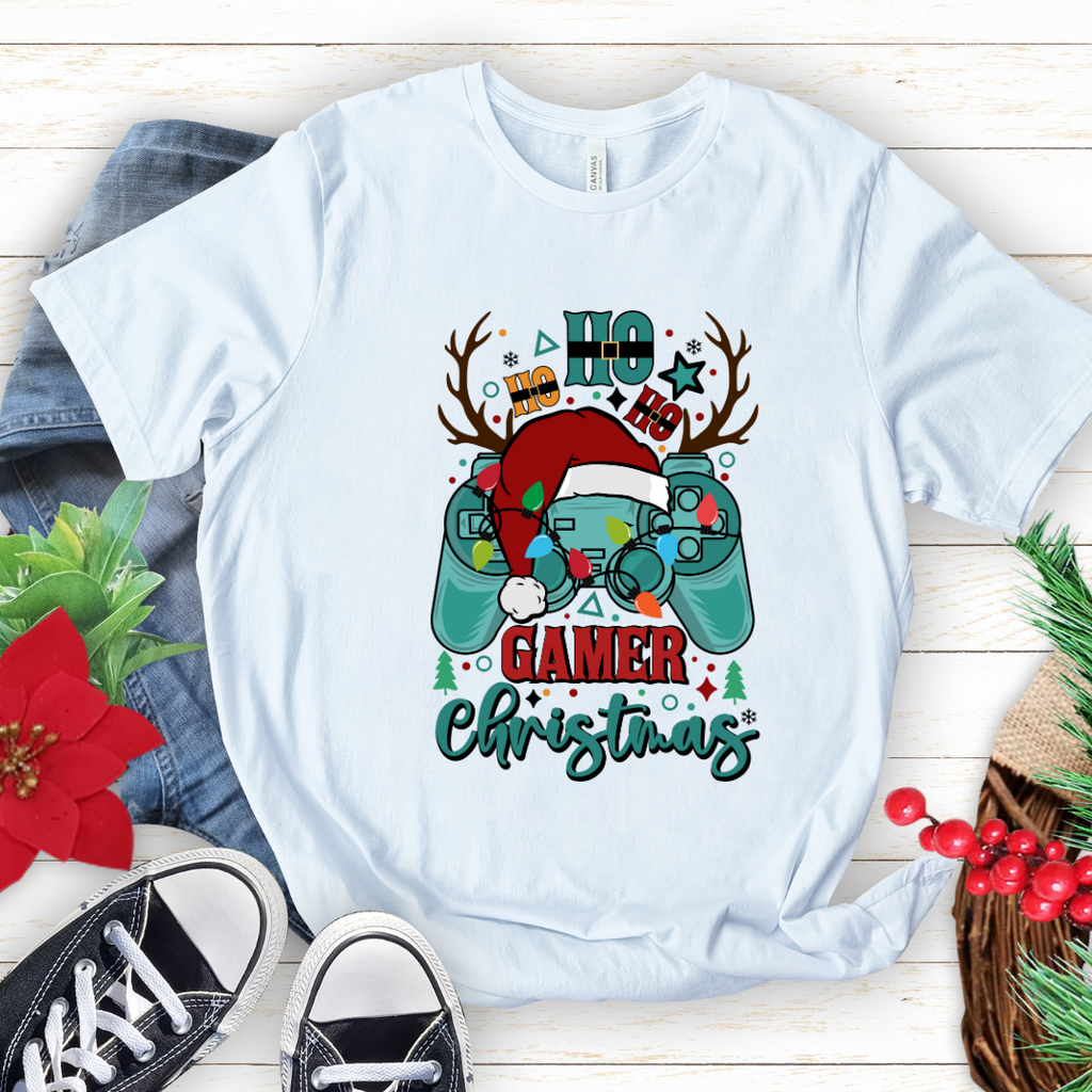 HO GAMER CHRISTMAS- DTF – Hustle Print Studio