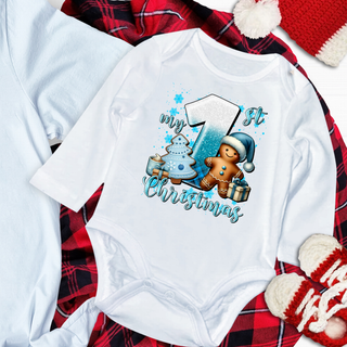 LUXYHUSTLE MY 1ST CHRISTMAS- DTF