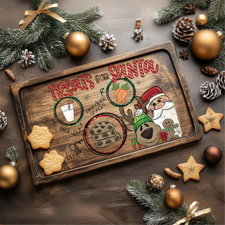 LUXYHUSTLE Santa Tray #5- UV DTF