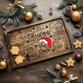 LUXYHUSTLE Santa Tray #7- UV DTF