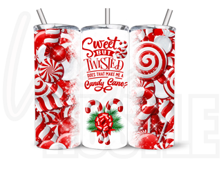LUXYHUSTLE SWEET BUT TWISTED - 20 Oz SUBLIMATION PRINT