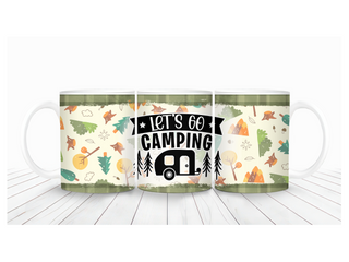 "Let's Go Camping" Mug