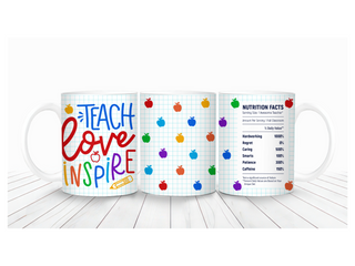 "Teach Love Inspire" Mug