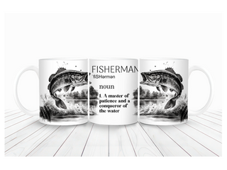 "Fisherman Meaning" Mug