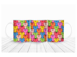 "Colourful Cats" Mug